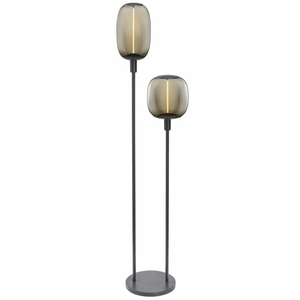 Online LEDVANCE Lampadaire Decor Stick à 2 lampes, hauteur 146cm, gris foncé