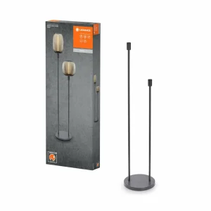 Online LEDVANCE Lampadaire Decor Stick à 2 lampes, hauteur 146cm, gris foncé
