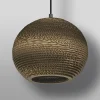 Online LEDVANCE Suspension Ball, Ø 26 cm, brun, carton ondulé, E27