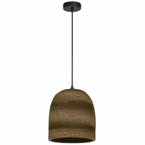 Best Sale LEDVANCE Suspension Ball Bell, Ø 26 cm, brun, carton ondulé