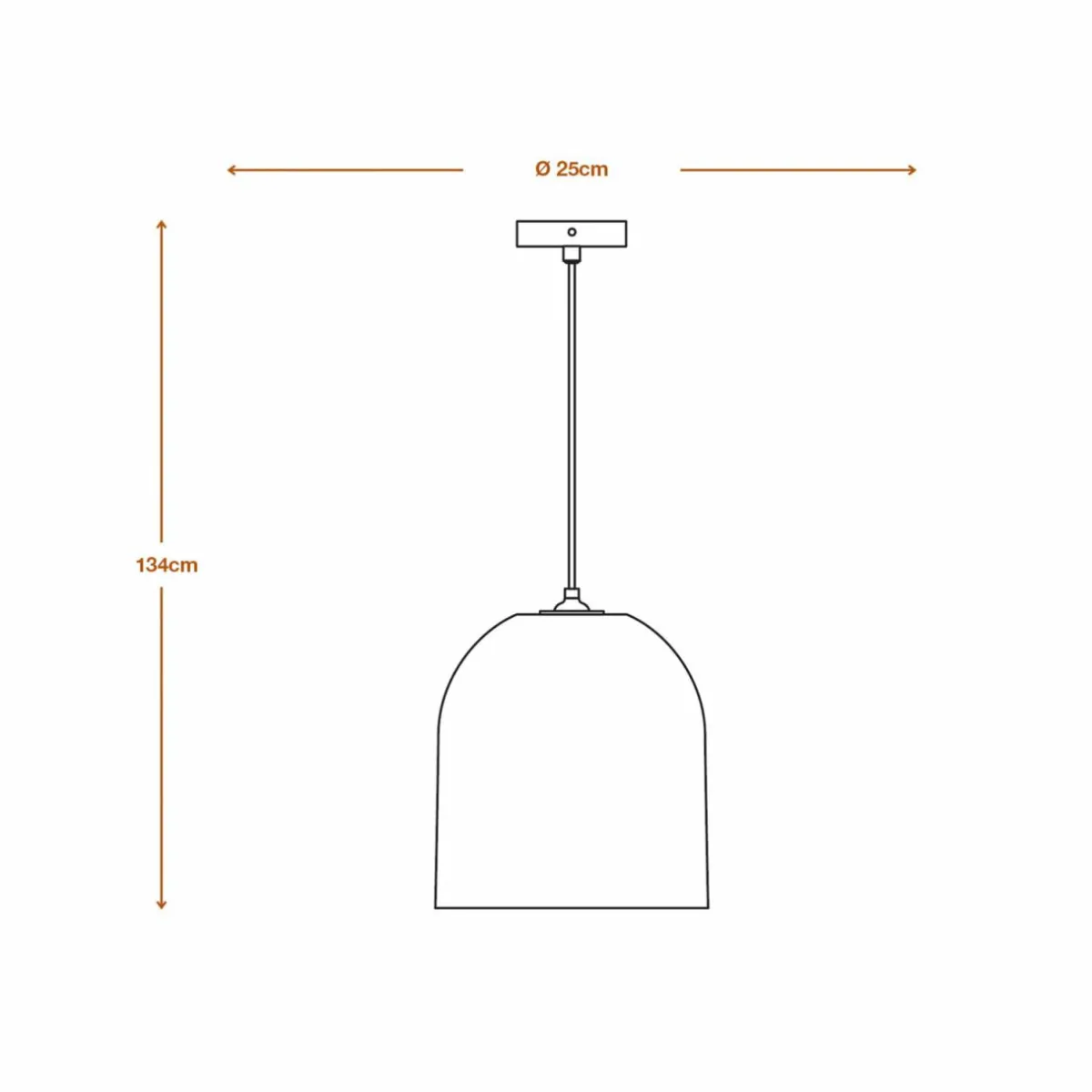 ledvance_suspension_ball_bell___cm_brun_carton_ondul_1.webp Best Sale LEDVANCE Suspension Ball Bell, Ø 26 cm, brun, carton ondulé