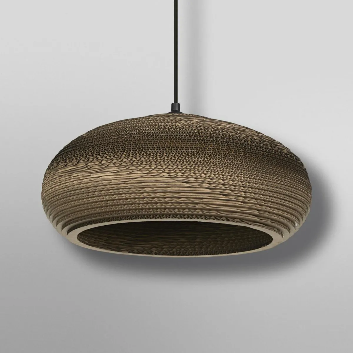 ledvance_suspension_drop___cm_brun_carton_ondul_e_0.webp New LEDVANCE Suspension Drop, Ø 40 cm, brun, carton ondulé, E27
