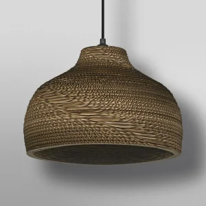 Flash Sale LEDVANCE Suspension Hat, Ø 36 cm, brun, carton ondulé