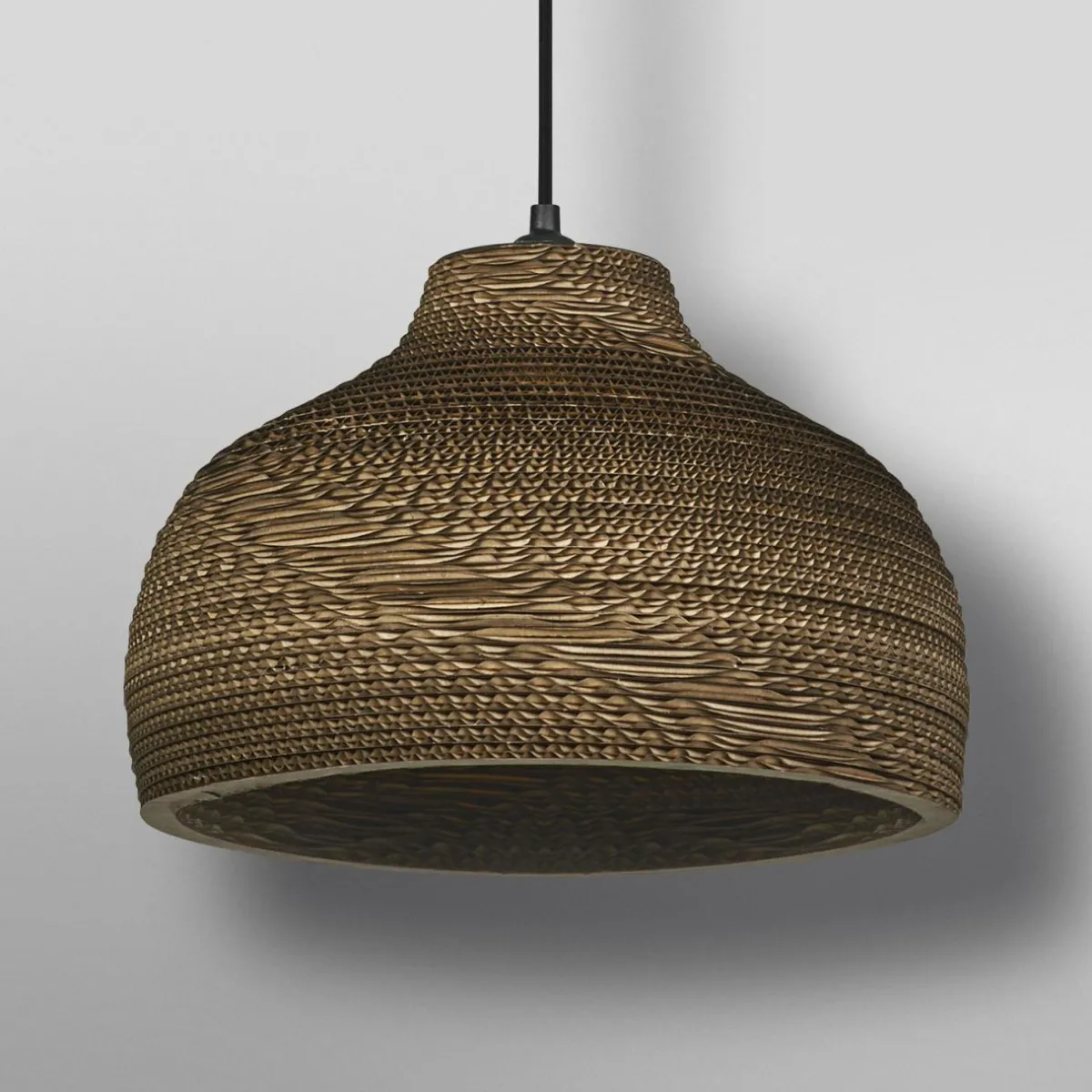 ledvance_suspension_hat___cm_brun_carton_ondul_0.webp Flash Sale LEDVANCE Suspension Hat, Ø 36 cm, brun, carton ondulé