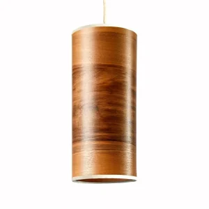 Best LeuchtNatur Nux suspension, noyer européen/blanche