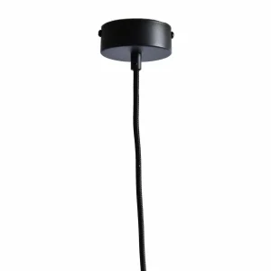 Outlet LeuchtNatur Nux suspension, noyer satiné/noire