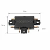 Cheap Lindby connecteur en T Lumaro, noir, 5,4 cm, plastique