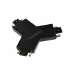 Clearance Lindby connecteur en Y Lumaro, noir, 7,85 cm, plastique