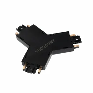Clearance Lindby connecteur en Y Lumaro, noir, 7,85 cm, plastique