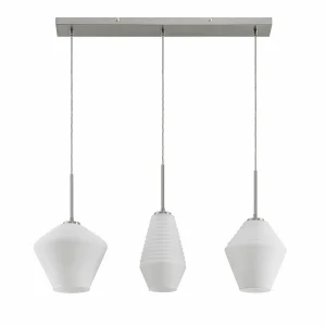 Cheap Lindby Ekkis suspension, x3, longue, blanc opale