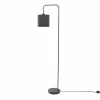 Online Lindby Hinay lampe sur pied en tissu noir/doré