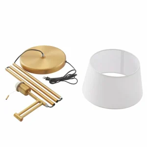 Shop Lindby 7 Ismene lampe sur pied avec bras inclinable