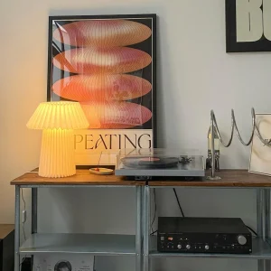 Best Sale Lindby lampe à poser Magali, blanc, papier, Ø 34 cm, E14