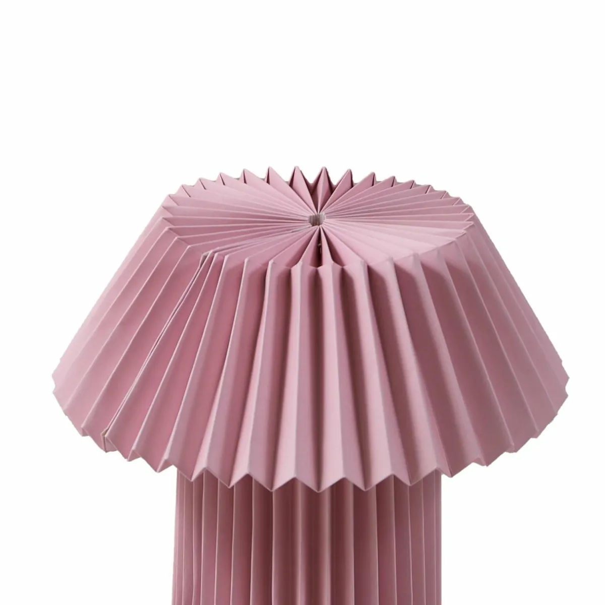 lindby_lampe__poser_magali_rose_papier___cm_e_5.webp Best Lindby lampe à poser Magali, rose, papier, Ø 34 cm, E14