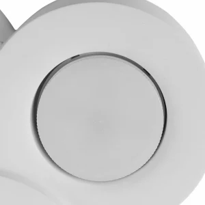 Best Lindby plafonnier Levia, 3 lampes, 26x24,5cm, blanc, plâtre
