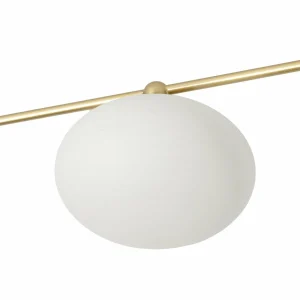 Fashion Lindby plafonnier Valisa, doré, à 5 lampes