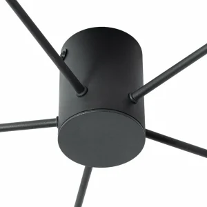 Flash Sale Lindby plafonnier Valisa, noir, à 5 lampes