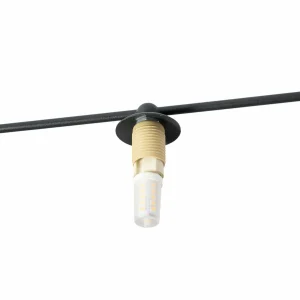 Flash Sale Lindby plafonnier Valisa, noir, à 5 lampes