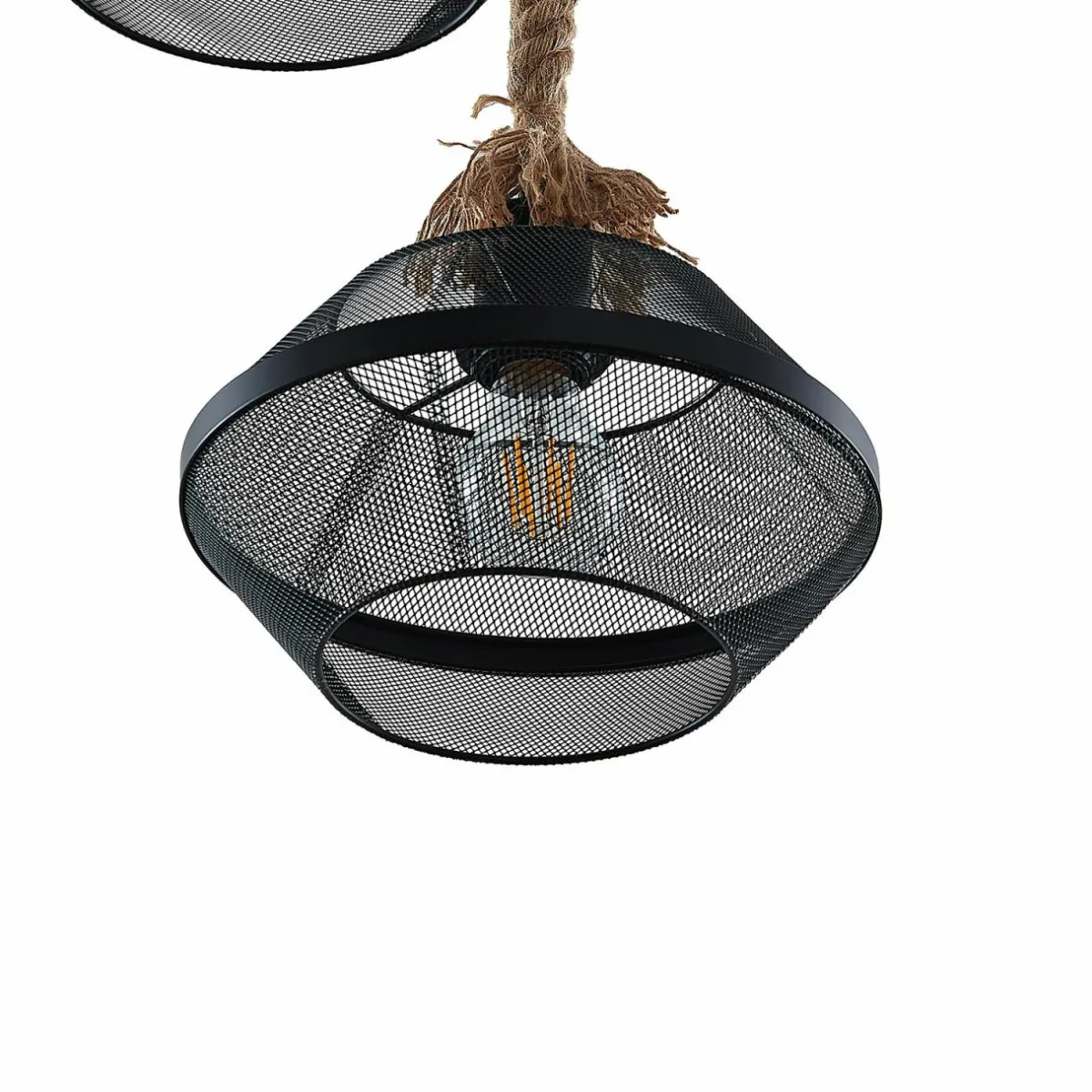 lindby_rabia_suspension___lampes_en_faisceau_4.webp Store Lindby Rabia suspension à 3 lampes, en faisceau