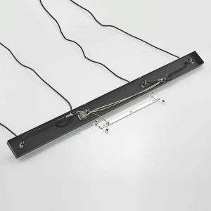 Online Lindby Raelyn suspension à quatre lampes, noir