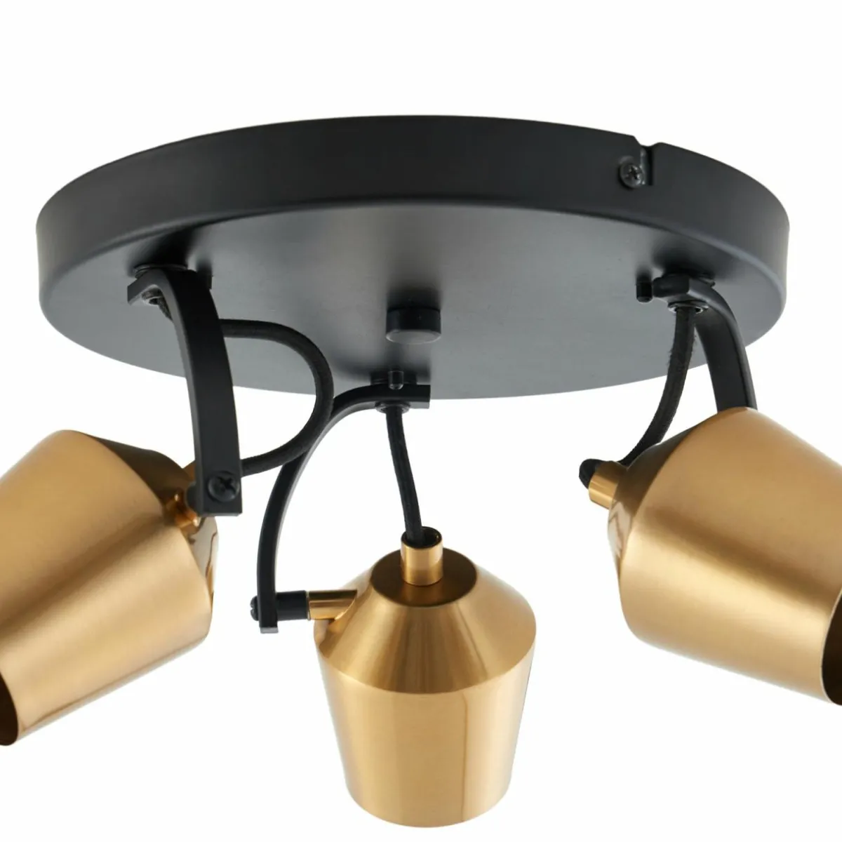 lindby_spot_pour_plafond_sylveria__lampes_noiror_fer_4.webp Best Sale Lindby spot pour plafond Sylveria, 3 lampes, noir/or, fer