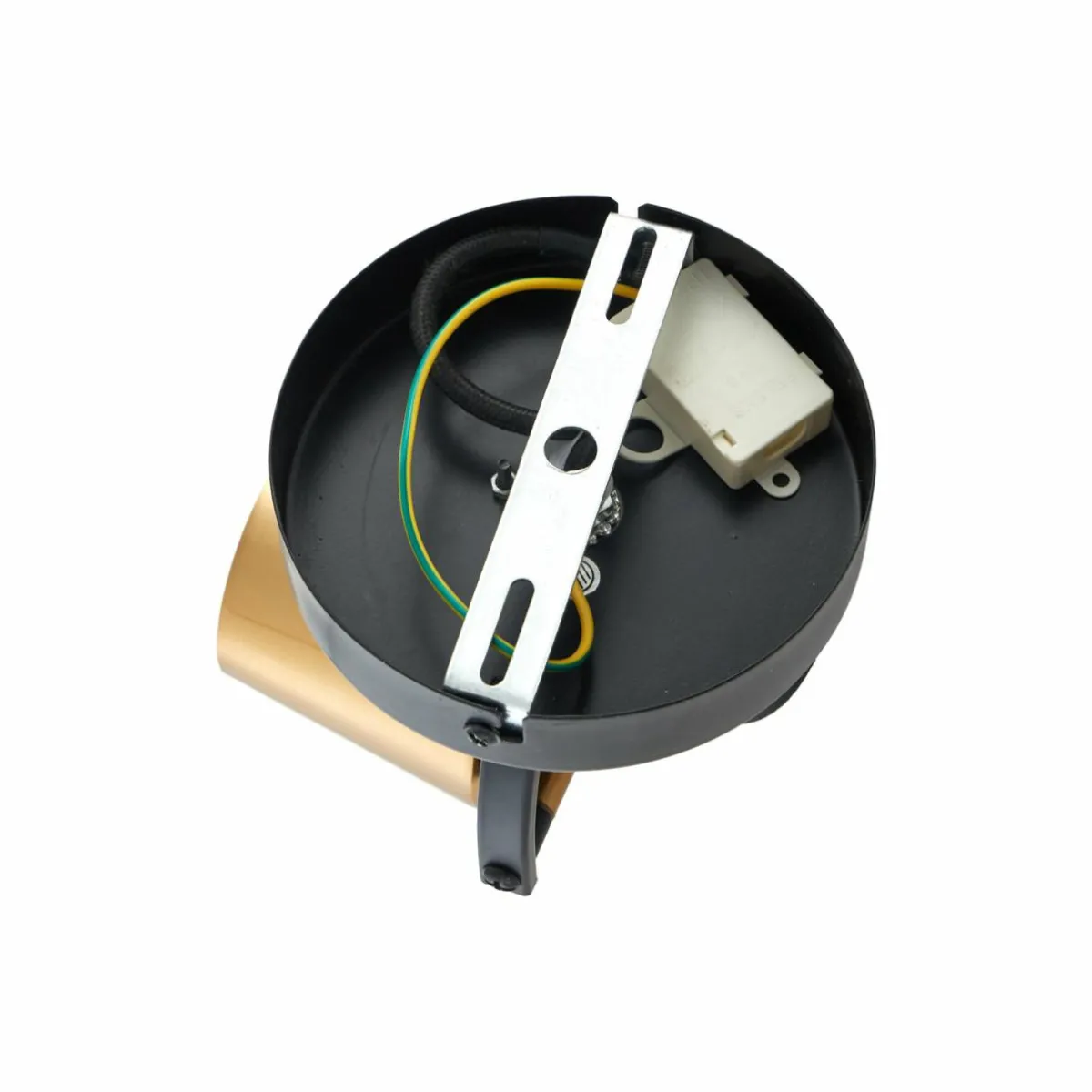 lindby_spot_pour_plafond_sylveria_flg_noiror_fer_4.webp Discount Lindby spot pour plafond Sylveria, 1.flg., noir/or, fer