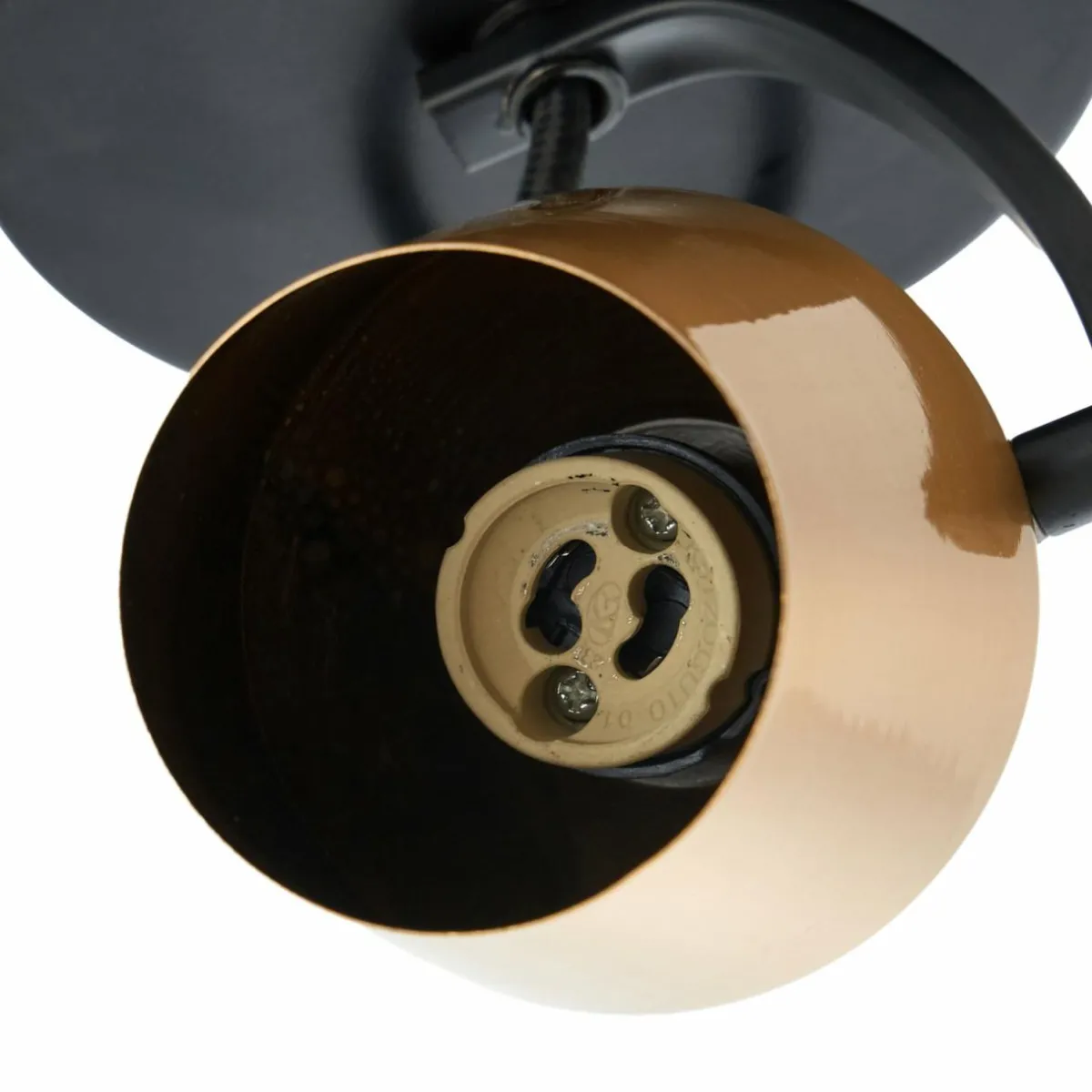 lindby_spot_pour_plafond_sylveria_flg_noiror_fer_5.webp Discount Lindby spot pour plafond Sylveria, 1.flg., noir/or, fer
