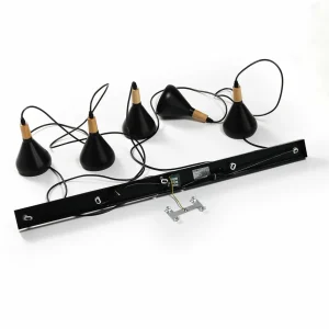 Flash Sale Lindby suspension Arina, 100 cm, noir, à 5 lampes