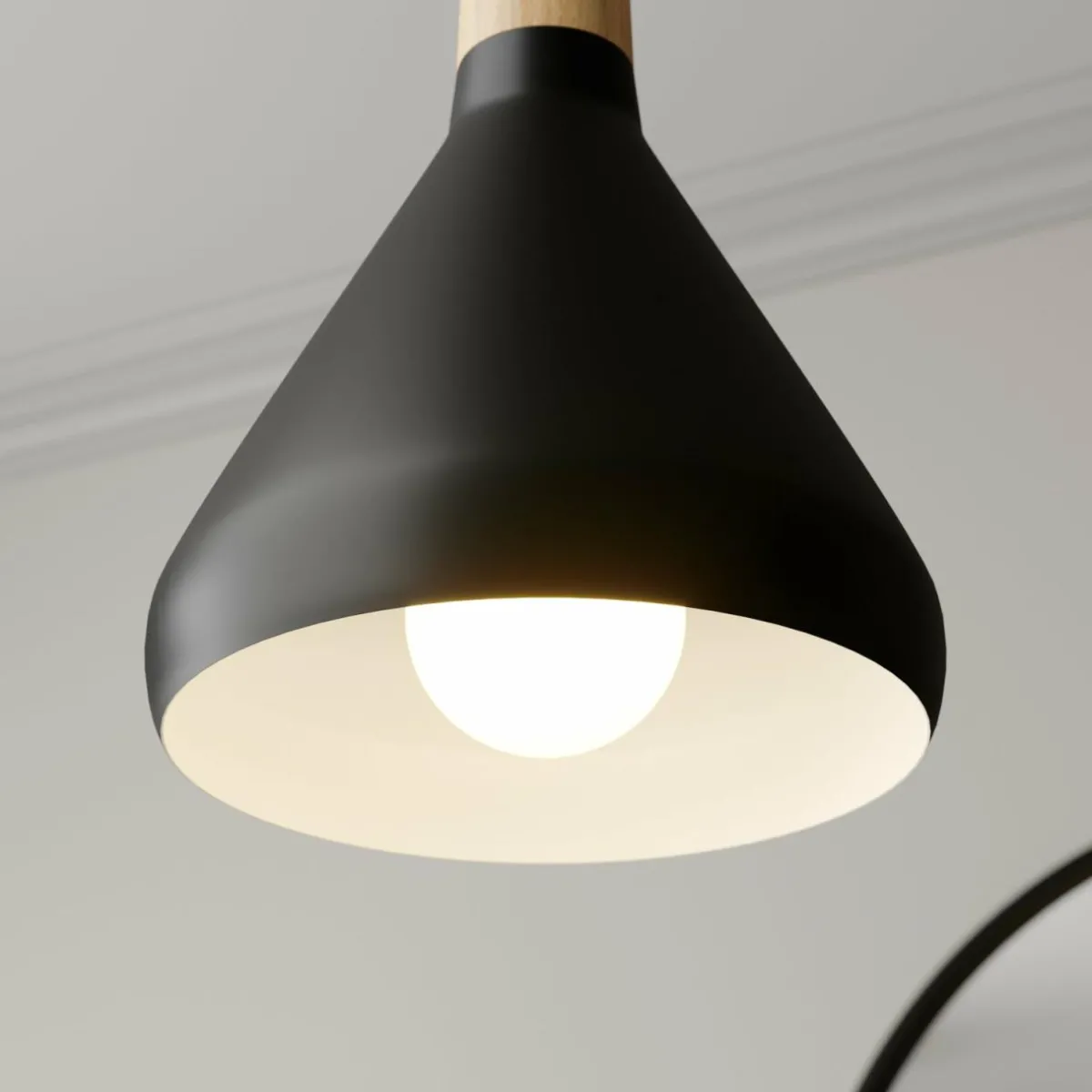 lindby_suspension_arina__cm_noir___lampes_6.webp Flash Sale Lindby suspension Arina, 100 cm, noir, à 5 lampes