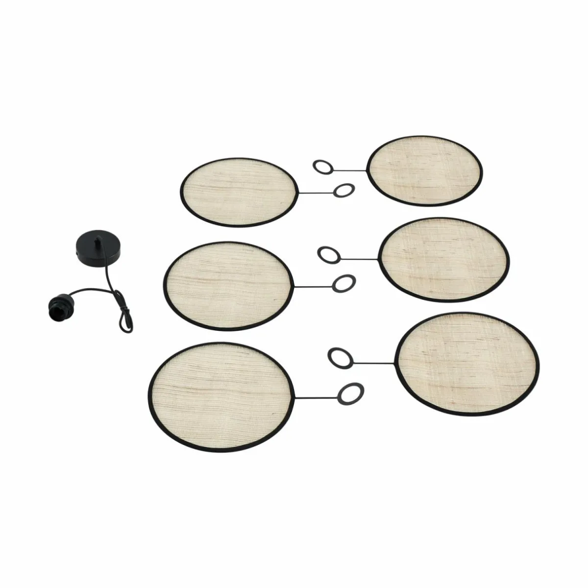 lindby_suspension_astraia_naturelnoir_lin___cm_5.webp Flash Sale Lindby suspension Astraia, naturel/noir, lin, Ø 80 cm