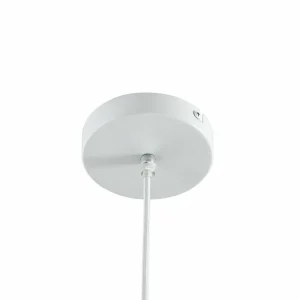 Hot Lindby suspension Eryndor, blanc, textile, Ø 47 cm, E27
