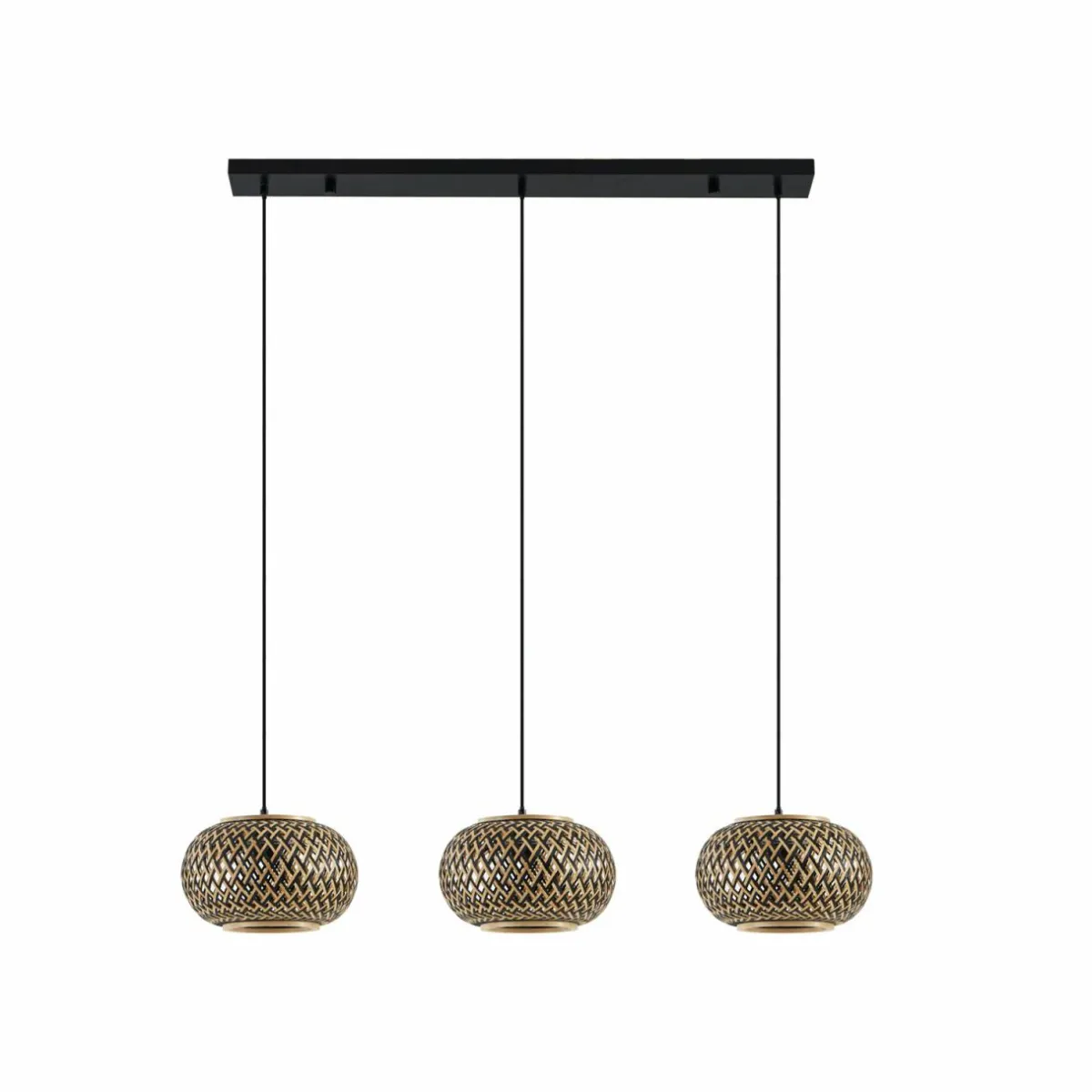 lindby_suspension_nerys__lampes_noir_bambou__cm_0.webp Outlet Lindby suspension Nerys, 3 lampes, noir, bambou, 1.120 cm
