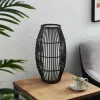 Flash Sale Lindby Svejamira lampe à poser, bambou, ventre