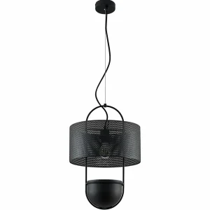 Flash Sale Lucande Amylee suspension à abat-jour perforé