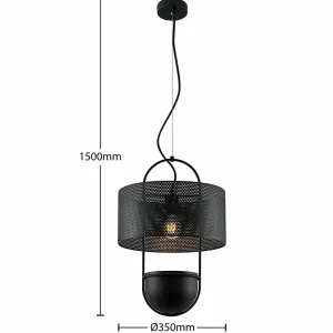 Flash Sale Lucande Amylee suspension à abat-jour perforé