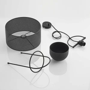 Flash Sale Lucande Amylee suspension à abat-jour perforé