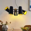 Shop Lucande Kemoni suspension, à cinq lampes