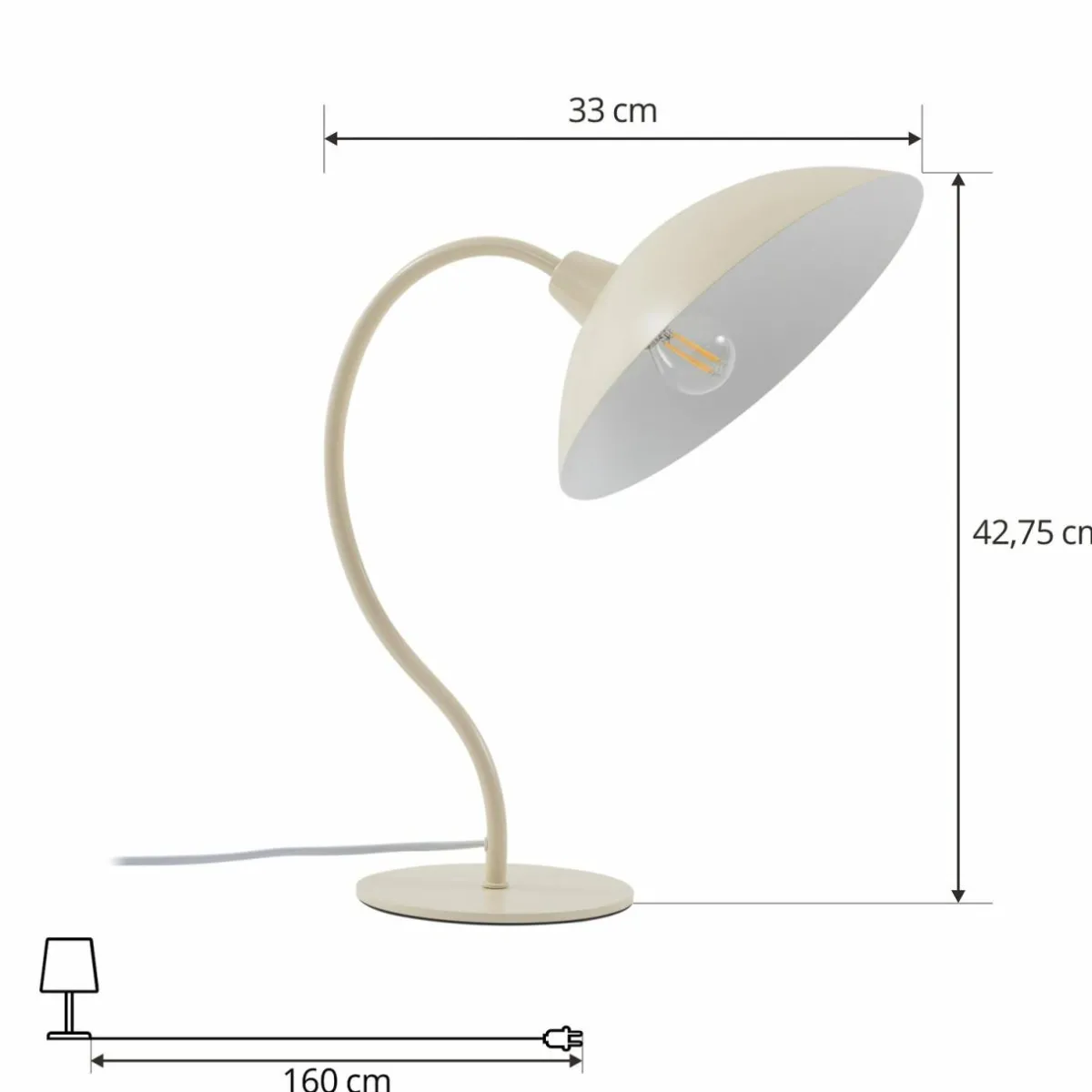 lucande_lampe__poser_arvadon_beige_mtal_hauteur__cm_1.webp New Lucande lampe à poser Arvadon, beige, métal, hauteur 42,75 cm