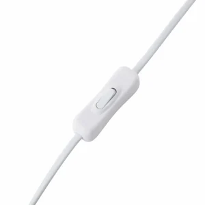 New Lucande lampe à poser Arvadon, beige, métal, hauteur 42,75 cm