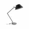 Shop Lucande lampe à poser Dansari, noir, métal, ajustable