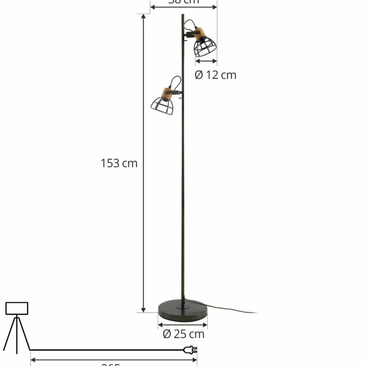 lucande_lampe_sur_pied_arinthea___lampes_noir_acier_e_1.webp Store Lindby Lucande lampe sur pied Arinthea, à 2 lampes, noir, acier, E14