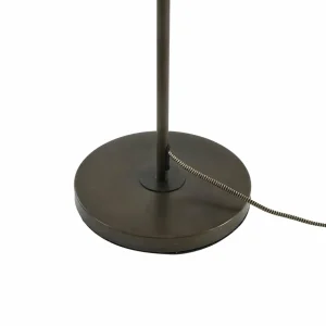 Store Lindby Lucande lampe sur pied Arinthea, à 2 lampes, noir, acier, E14