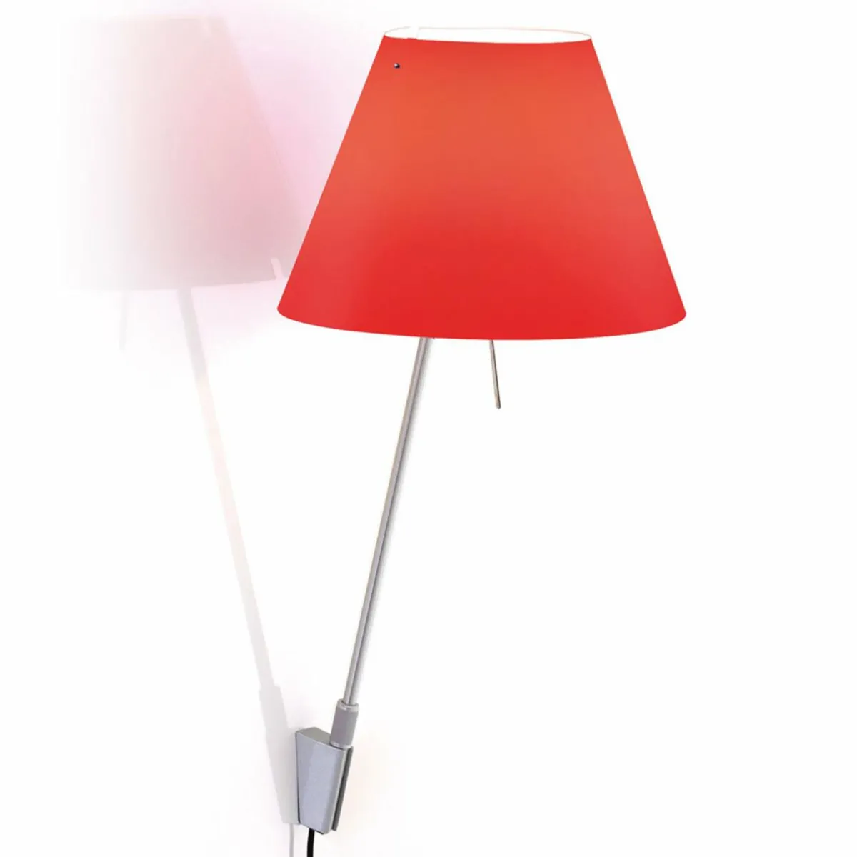 luceplan_costanzina_applique_aluminium_rouge_0.webp Sale Luceplan Costanzina applique aluminium, rouge