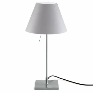 Discount Luceplan Costanzina lampe LED alu, blanc brume