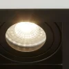 Flash Sale Searchlight Luminaire encastrable Grid Two, 2 lampes, noir, 18,5x10cm, aluminium, GU10