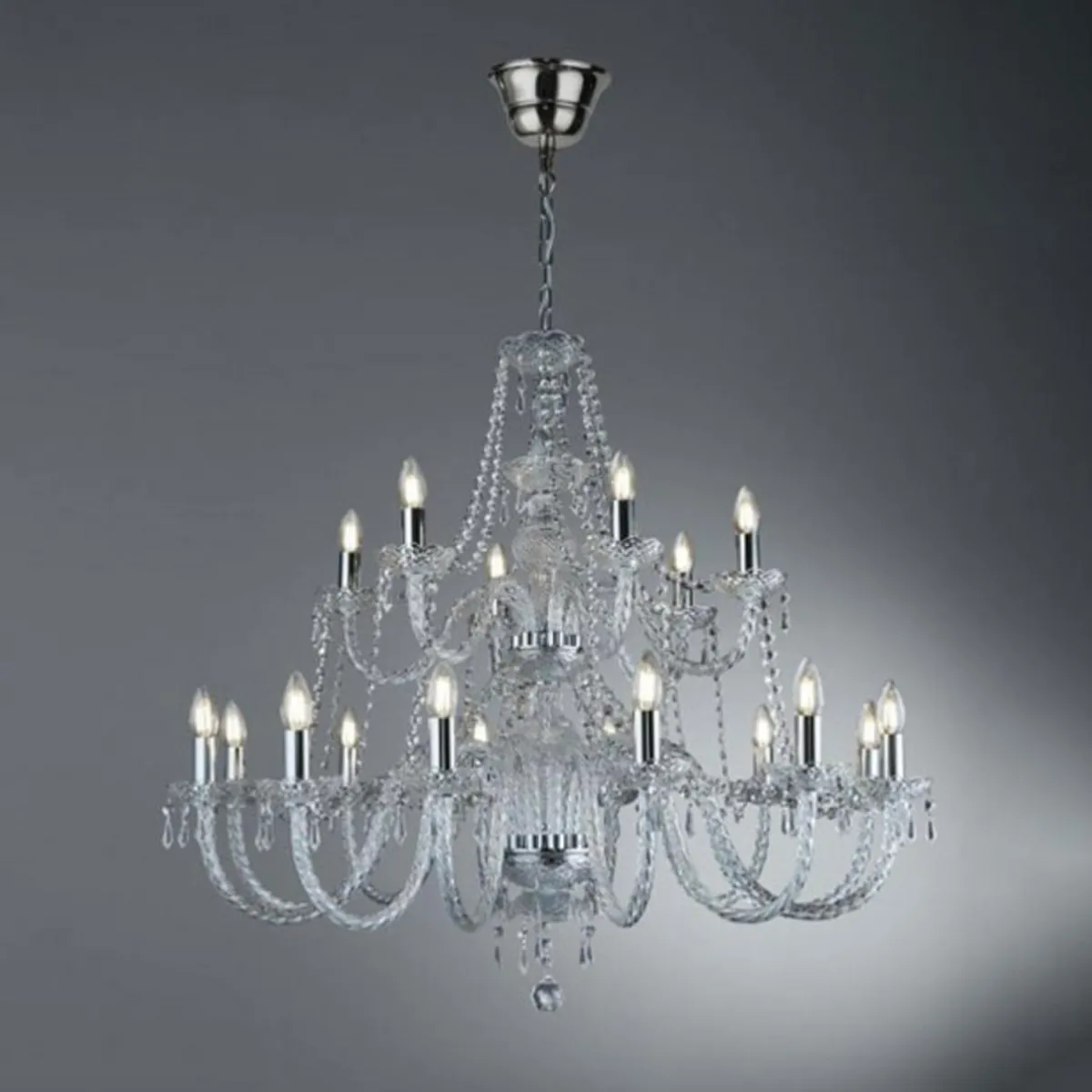 lustre_cristal___lampes_hale_1-2.webp Outlet Searchlight Lustre cristal à 18 lampes HALE