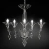 Best Sale Metallux Lustre Dedalo à 5 lampes chromé