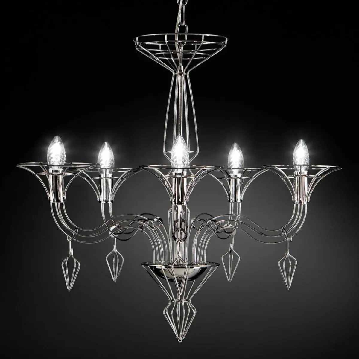 lustre_dedalo___lampes_chrom_0.webp Best Sale Metallux Lustre Dedalo à 5 lampes chromé