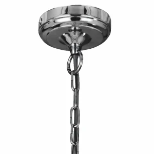 Discount Searchlight Lustre en cristal Versailles chromé 55 cm