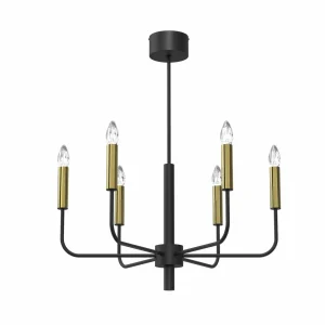Cheap Luminex Lustre Hedwig, à 6 lampes